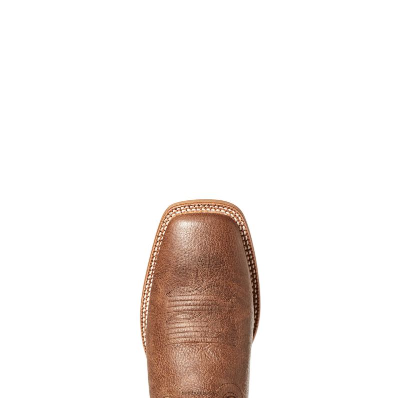 Ariat calzado hombres Bota vaquera arena record venttek P0RPZ52 caramelo crugiente