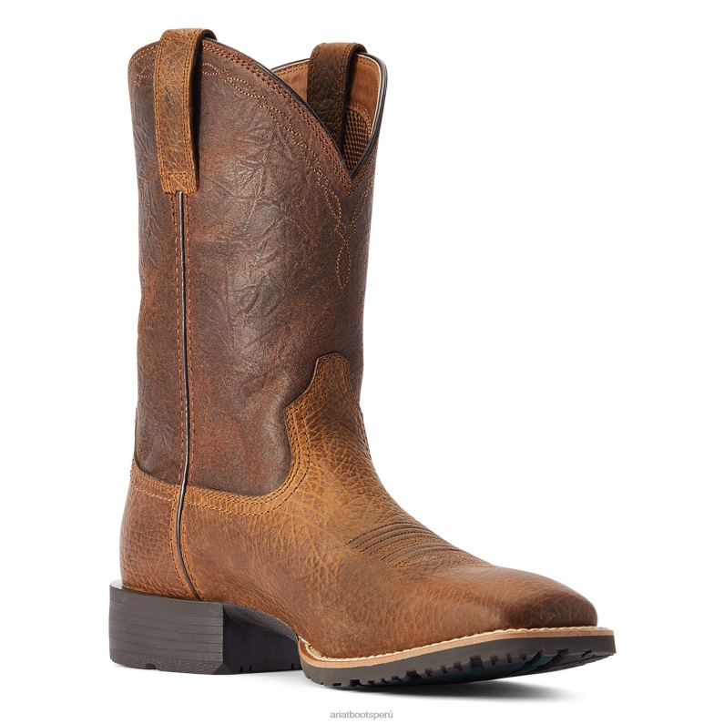 Ariat calzado hombres Bota vaquera híbrida de grano P0RPZ99 tierra