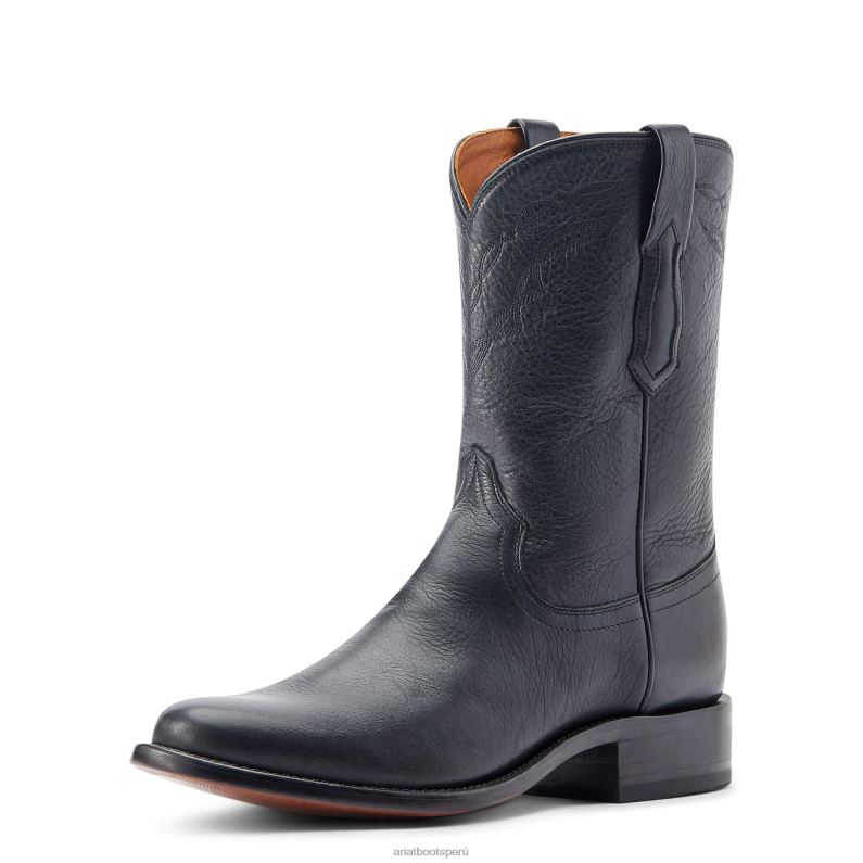 Ariat calzado hombres banco hecho clanton P0RPZ47 bisonte negro fresco