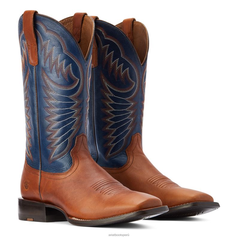Ariat calzado hombres bota western circuito fargo P0RPZ108 el caramelo