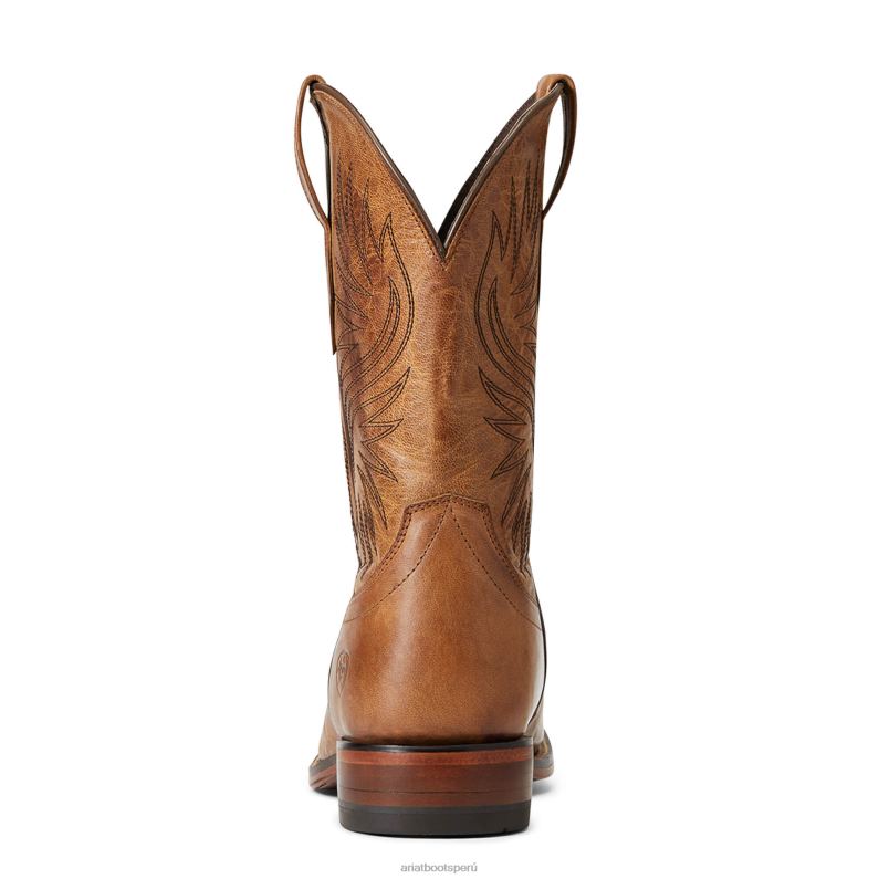 Ariat calzado hombres bota western circuito wagner P0RPZ8 bronceado pico