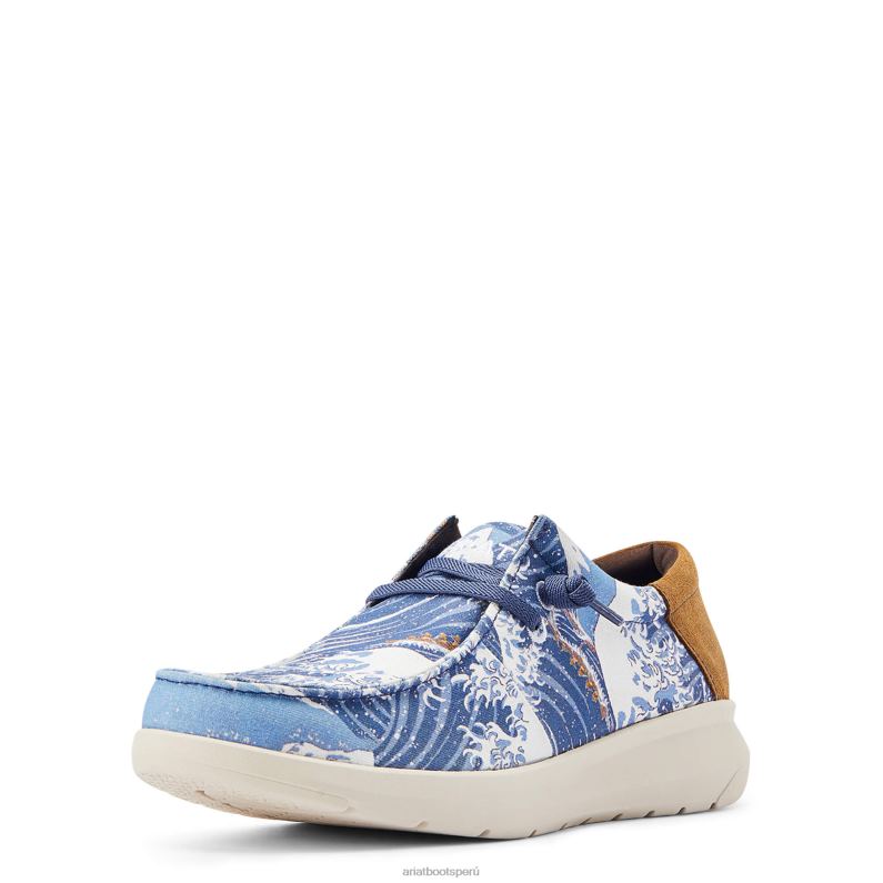 Ariat calzado hombres hilo occidental aloha P0RPZ456 impresión alenuihaha