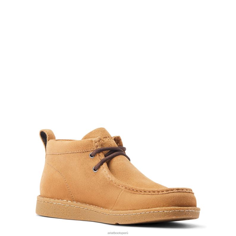 Ariat calzado hombres país limpio P0RPZ437 bronceado oscuro