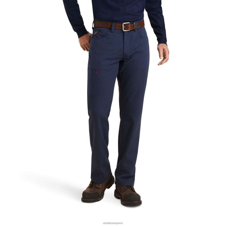 Ariat fondos hombres pantalón recto relajado fr m4 crossfire P0RPZ1710 Armada
