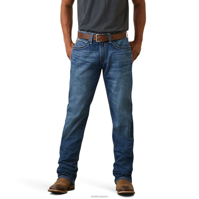 Ariat fondos hombres vaqueros rectos relajados m4 ranger P0RPZ494 brezo