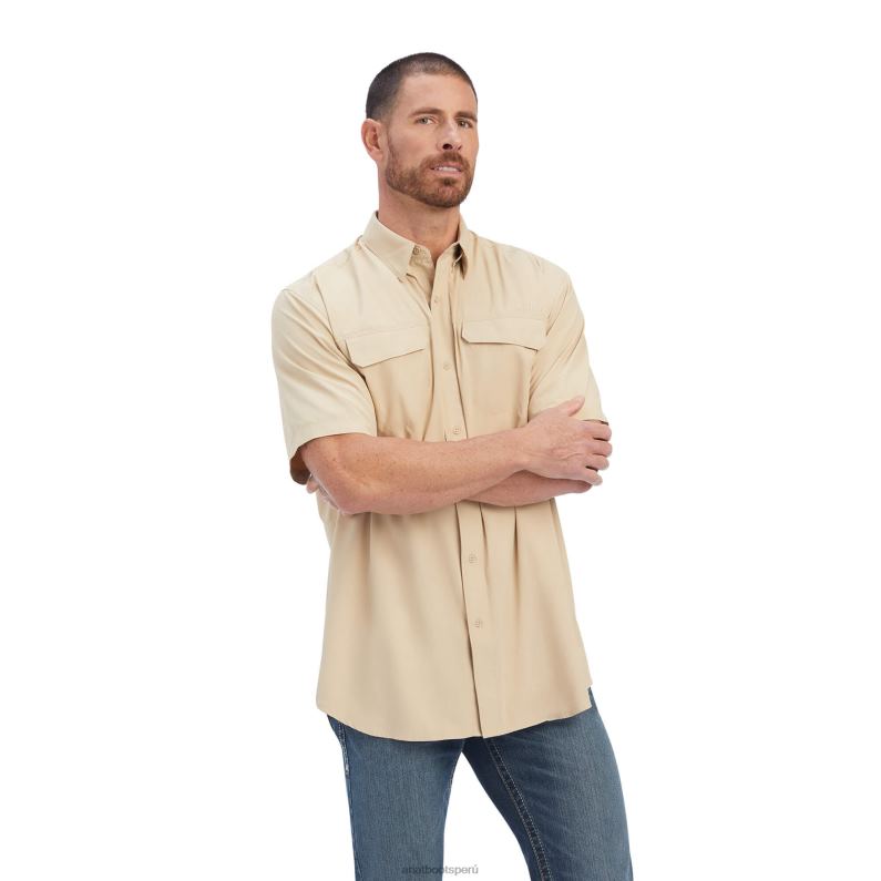 Ariat tapas hombres camisa de ajuste clásico de salida venttek P0RPZ1136 humus