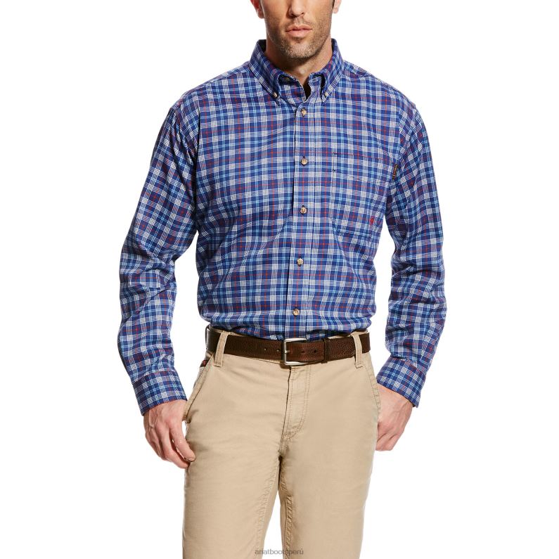 Ariat tapas hombres camisa de trabajo de fr collins P0RPZ1247 fr06 (mv)