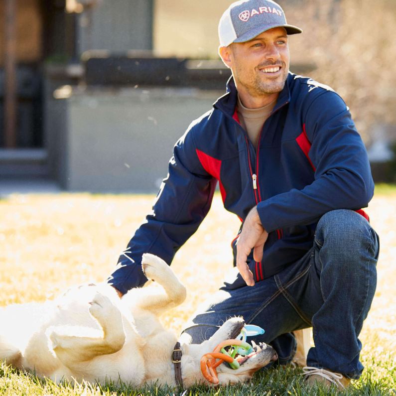 Ariat tapas hombres nueva chaqueta softshell P0RPZ1566 equipo