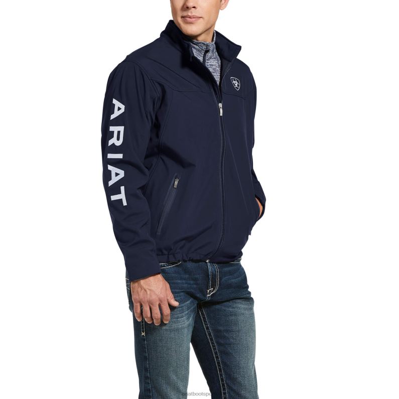 Ariat tapas hombres nueva chaqueta softshell del equipo P0RPZ1554 Armada