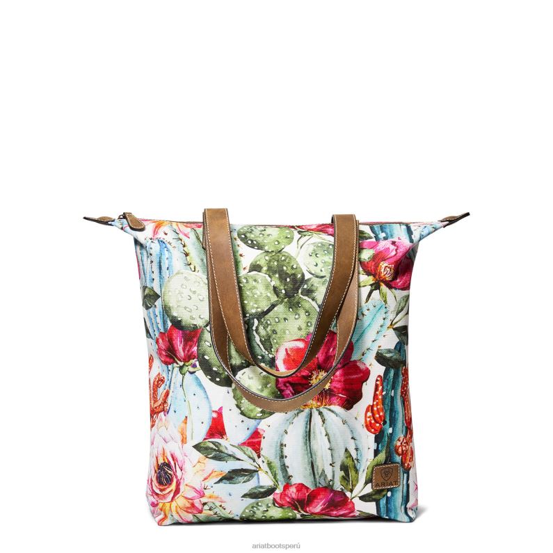 Ariat accesorios mujer bolso tote alto con estampado floral de cactus P0RPZ3737 multi