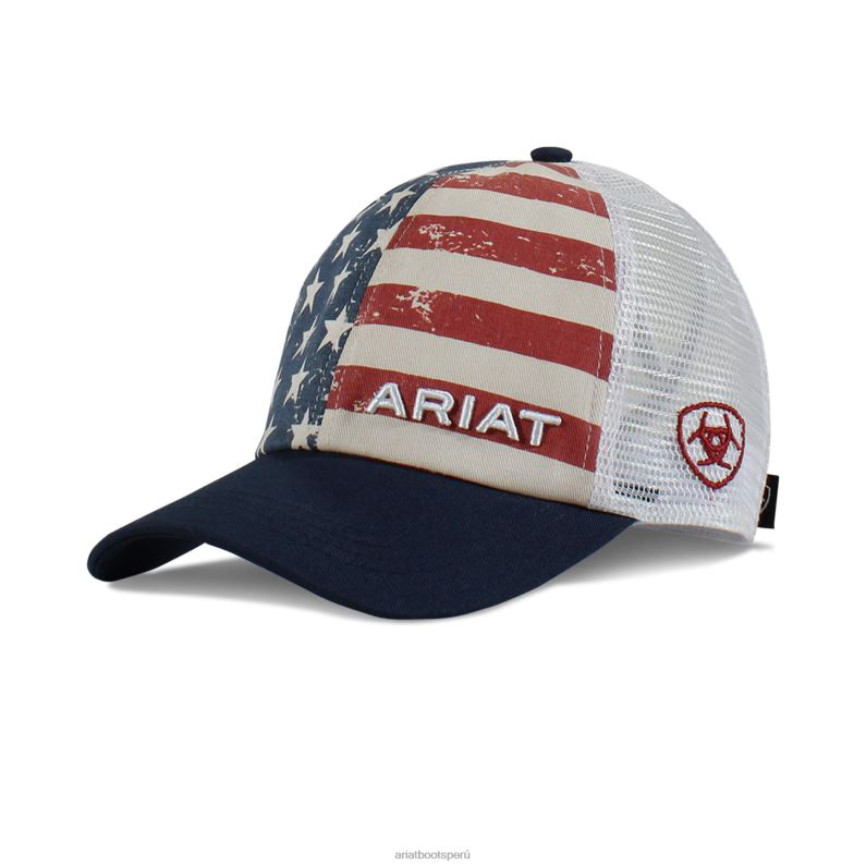 Ariat accesorios mujer gorra con estampado de bandera P0RPZ3766 multi