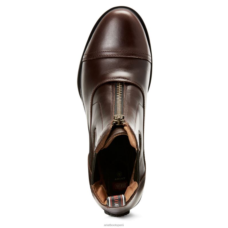 Ariat calzado mujer bota paddock devon nitro P0RPZ2332 chocolate encerado