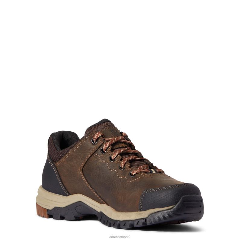 Ariat calzado mujer horizonte bajo impermeable P0RPZ2358 marrón angustiado