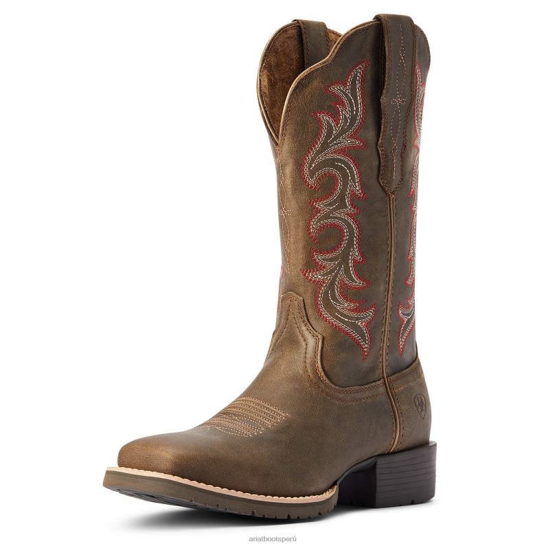 Ariat calzado mujer Bota vaquera híbrida Rancher Stretchfit P0RPZ2172 Guijarro