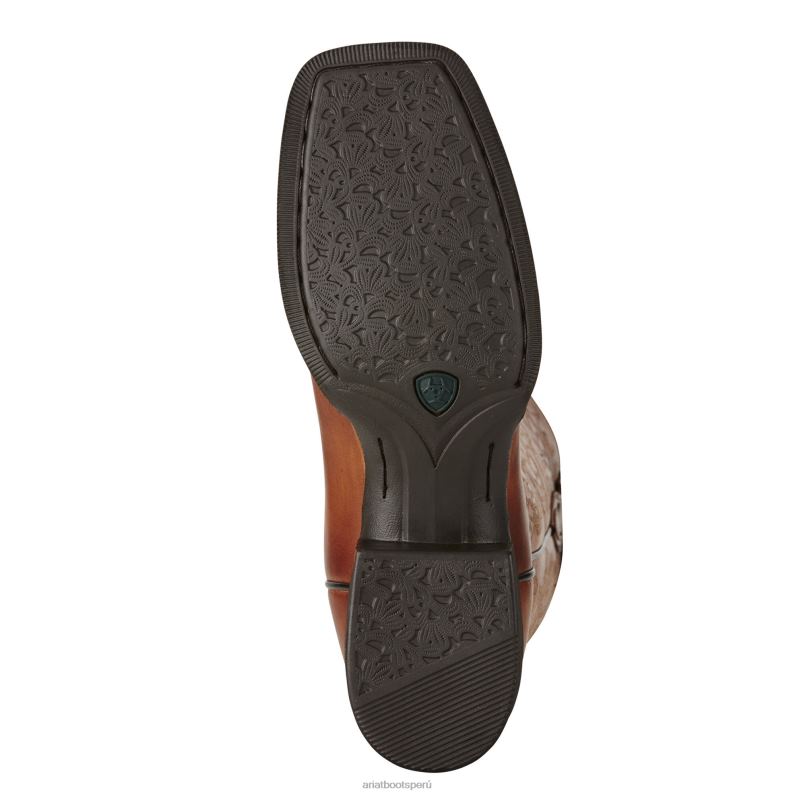 Ariat calzado mujer Bota vaquera remuda redondeada P0RPZ2108 naturalmente rico