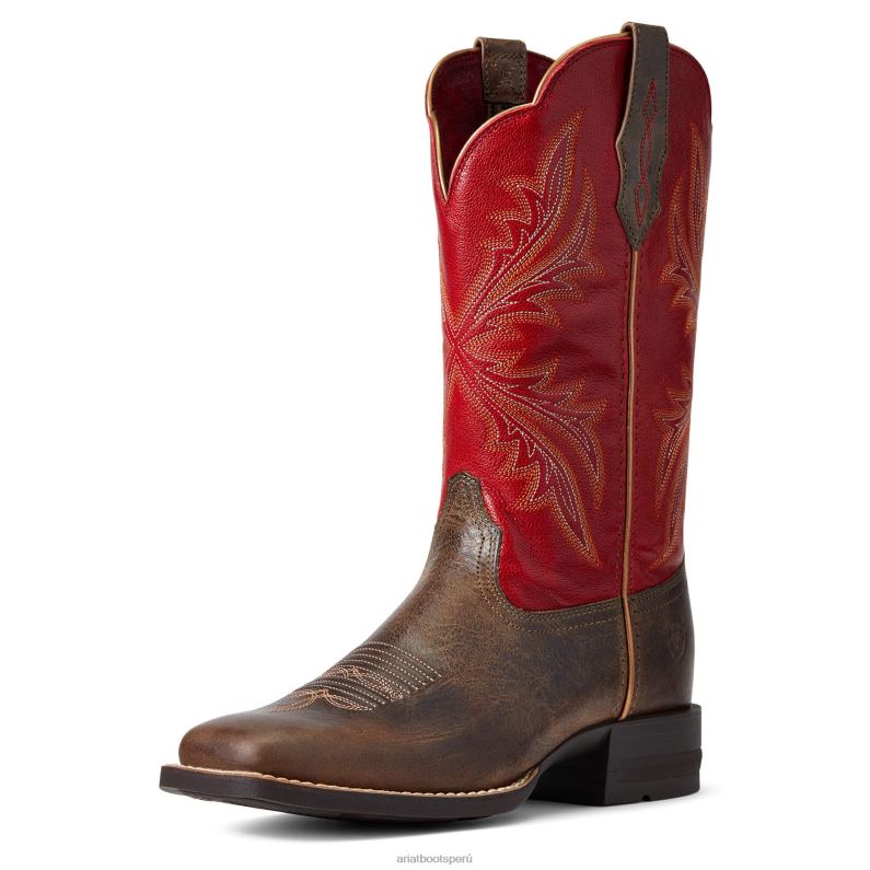 Ariat calzado mujer bota occidental con destino al oeste P0RPZ2266 sable