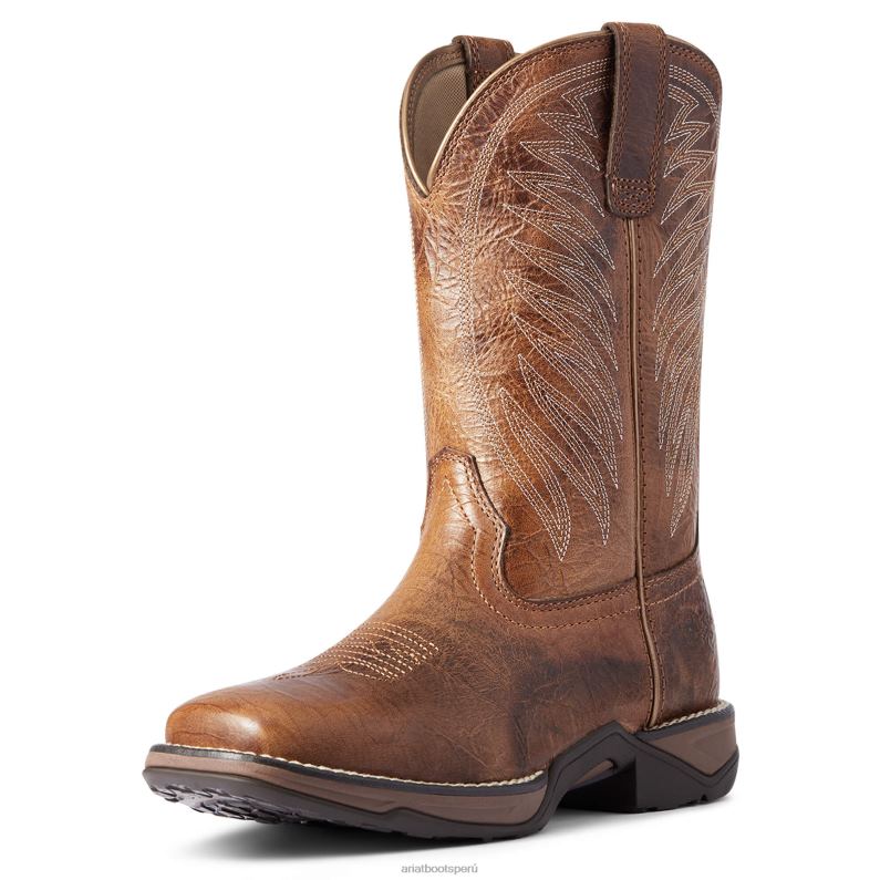 Ariat calzado mujer bota occidental himno 2.0 P0RPZ2245 cabaña craquelada
