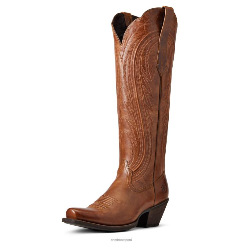 Ariat calzado mujer bota vaquera abilene P0RPZ2073 bronceado suave