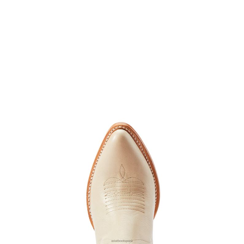 Ariat calzado mujer bota vaquera belinda elástica P0RPZ2074 hueso