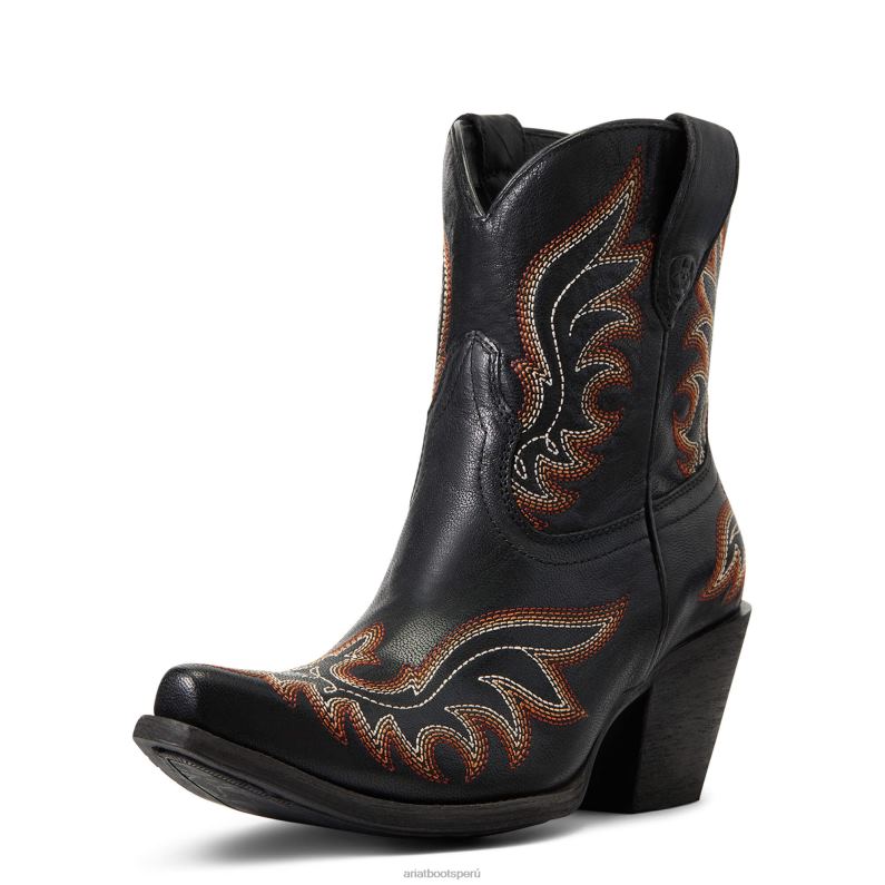 Ariat calzado mujer bota vaquera chandler P0RPZ2235 negro de lujo