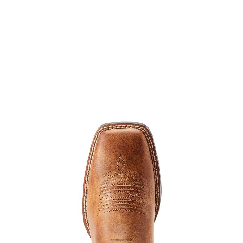 Ariat calzado mujer bota vaquera con cremallera trasera redonda P0RPZ2185 arena del desierto
