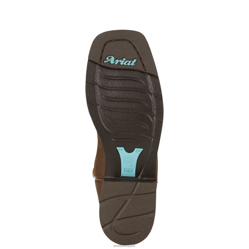 Ariat calzado mujer bota vaquera delilah P0RPZ2098 marrón tostado