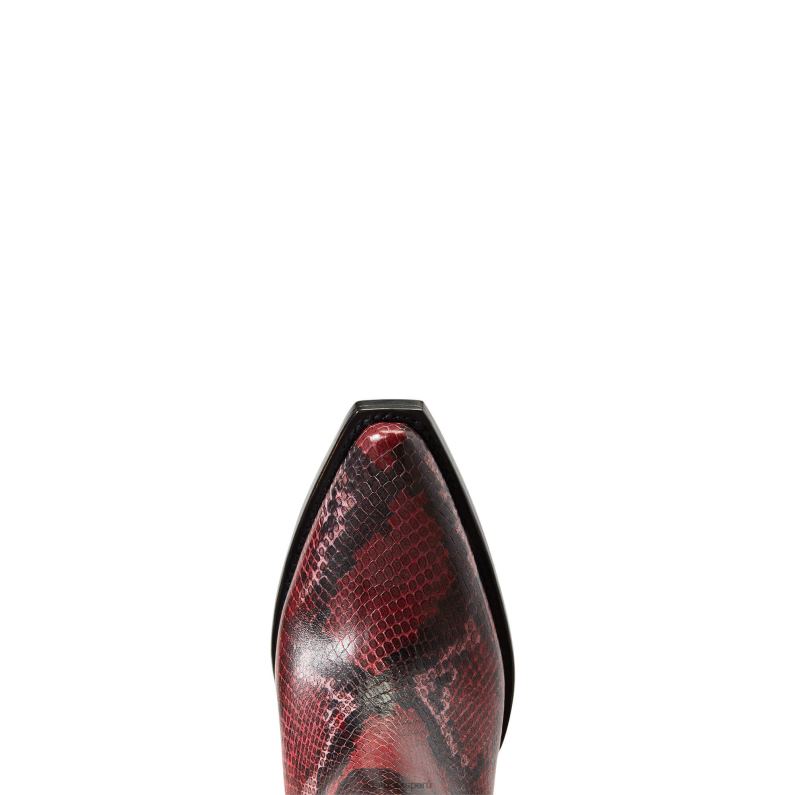 Ariat calzado mujer bota vaquera dixon P0RPZ2217 serpiente roja