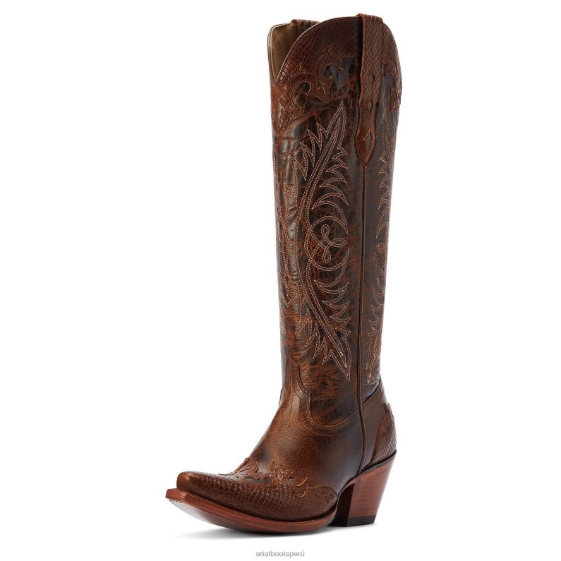 Ariat calzado mujer bota vaquera geneva elástica P0RPZ2084 centeno
