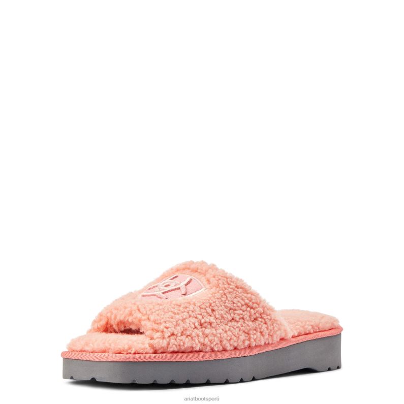 Ariat calzado mujer pantufla acogedora y elegante con punta cuadrada P0RPZ2496 rosa difuso