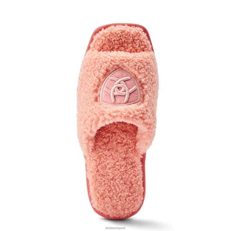 Ariat calzado mujer pantufla acogedora y elegante con punta cuadrada P0RPZ2496 rosa difuso