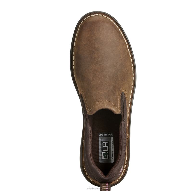 Ariat calzado mujer atravesar P0RPZ2461 marrón angustiado
