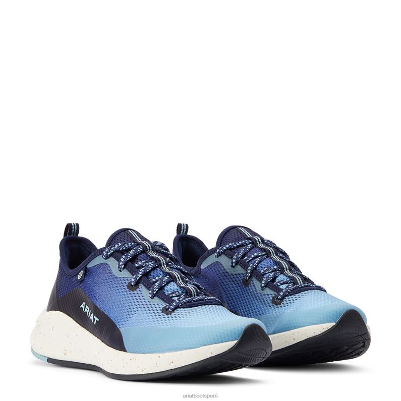Ariat calzado mujer corredor de turnos P0RPZ2400 olas azules