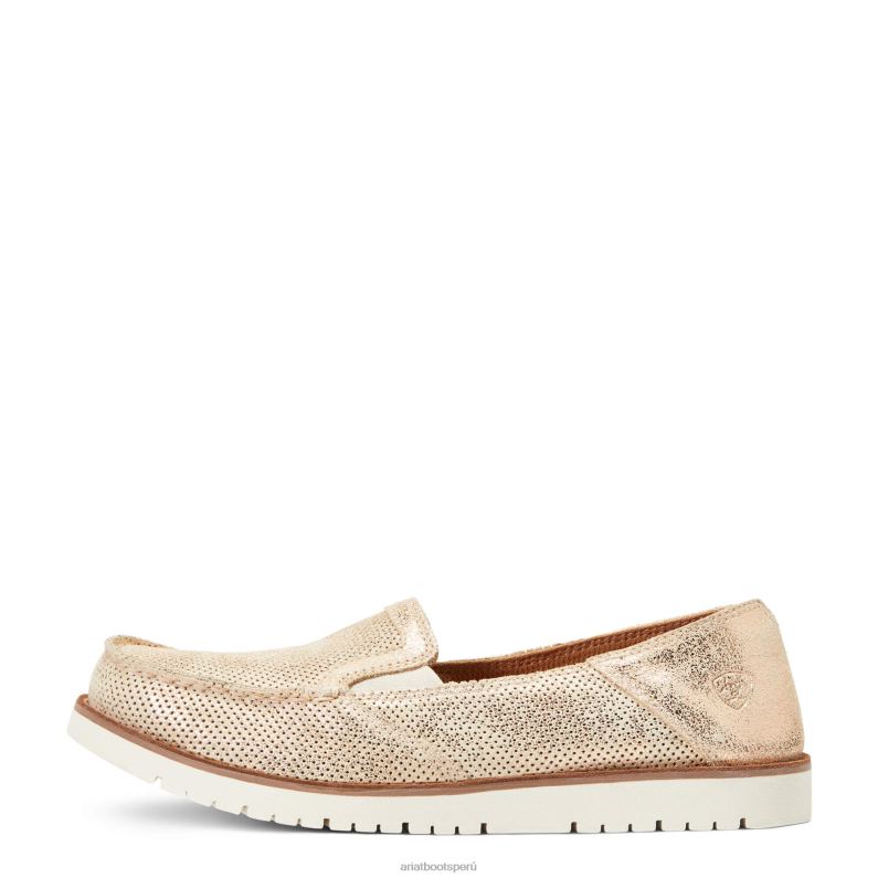 Ariat calzado mujer crucero fácil flexionar 360 grados P0RPZ2459 oro rosa metalizado