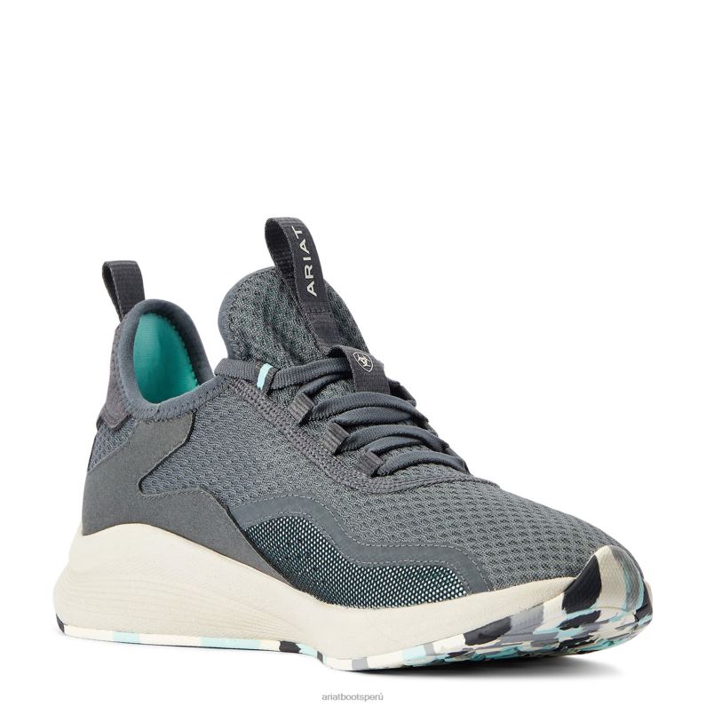 Ariat calzado mujer encender impermeable P0RPZ2369 azul acero