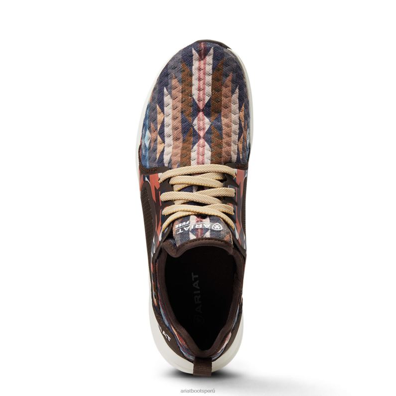Ariat calzado mujer fusible P0RPZ2407 estampado de manta neutro