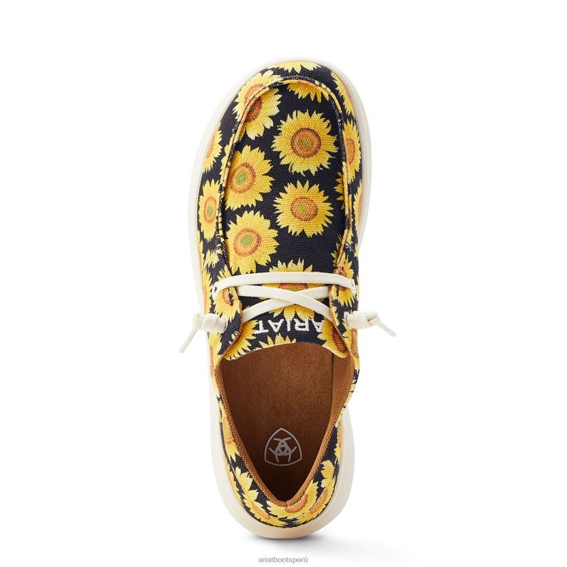 Ariat calzado mujer hilos 3 P0RPZ2426 cielos de girasol