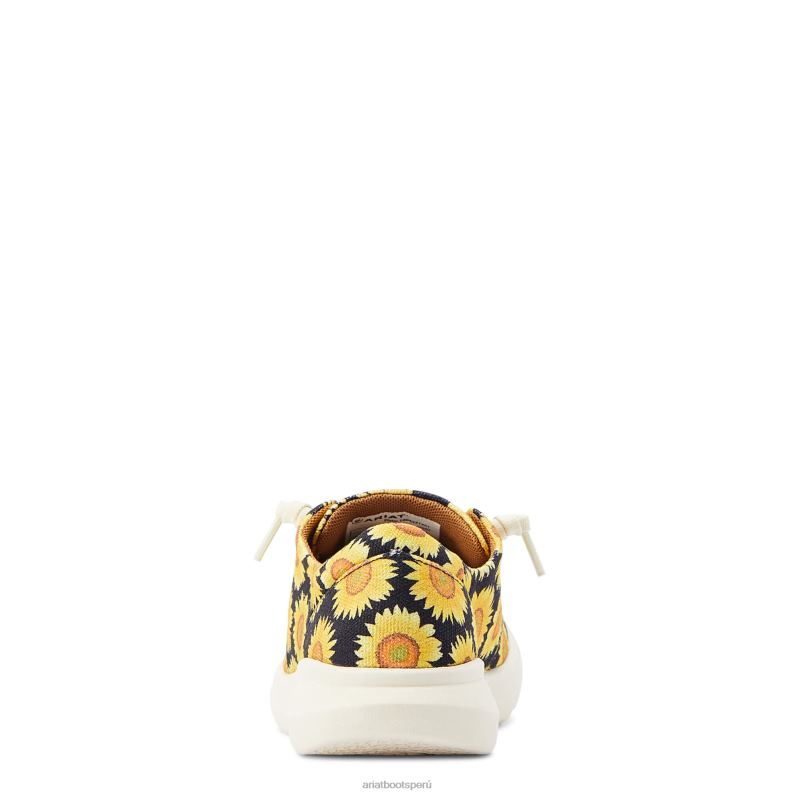 Ariat calzado mujer hilos 3 P0RPZ2426 cielos de girasol