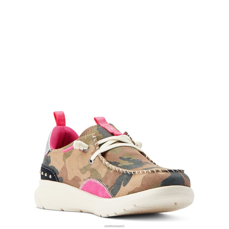 Ariat calzado mujer tachuelas de hilo P0RPZ2439 camuflaje casual