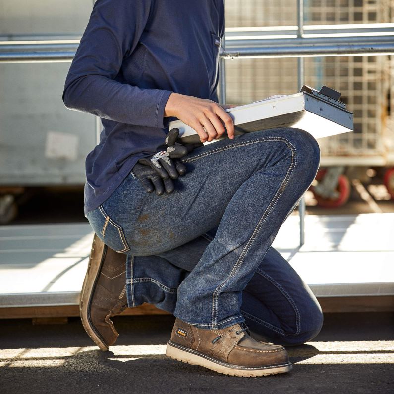 Ariat fondos mujer jean recto rebar riveter P0RPZ2556 Atlanta