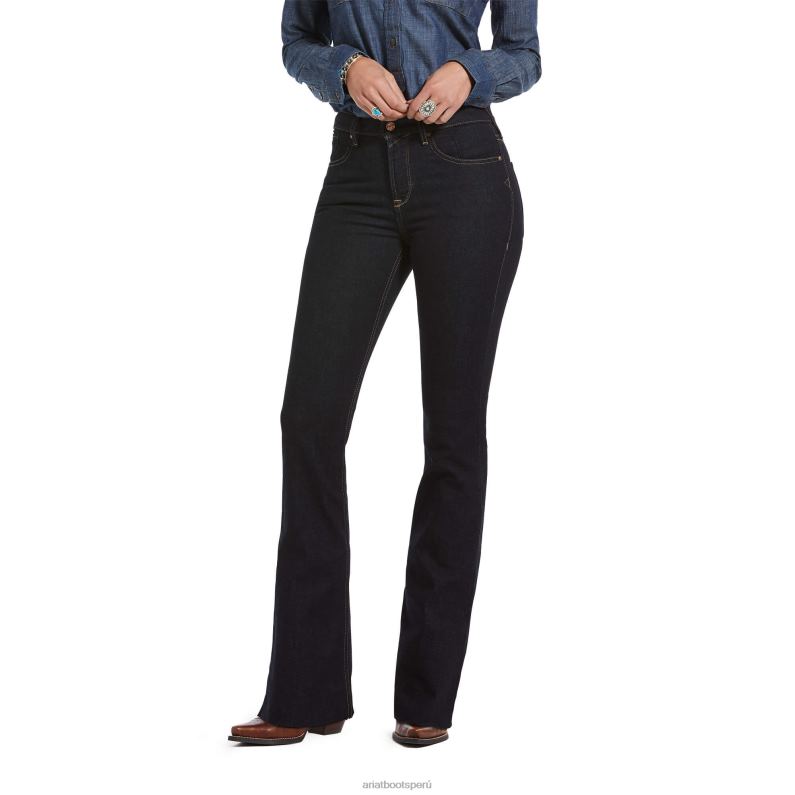 Ariat fondos mujer jeans acampanados de talle alto premium P0RPZ2579 enjuagar