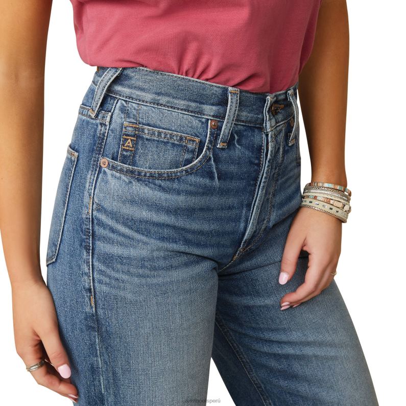 Ariat fondos mujer jeans tomboy anchos de talle muy alto P0RPZ2577 Moana