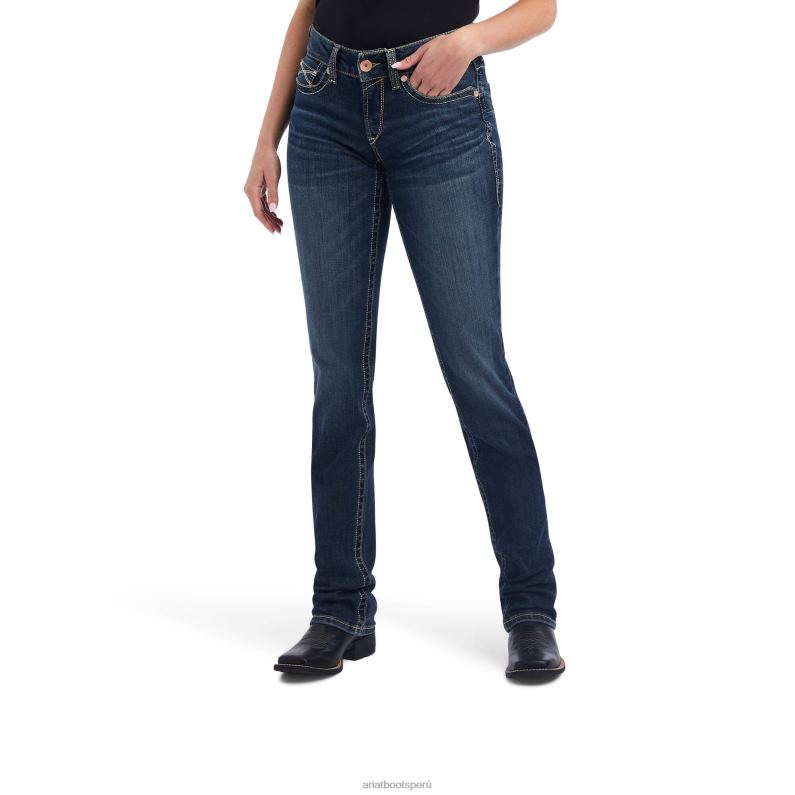 Ariat fondos mujer real. jeans rectos fresia P0RPZ2608 pasadena