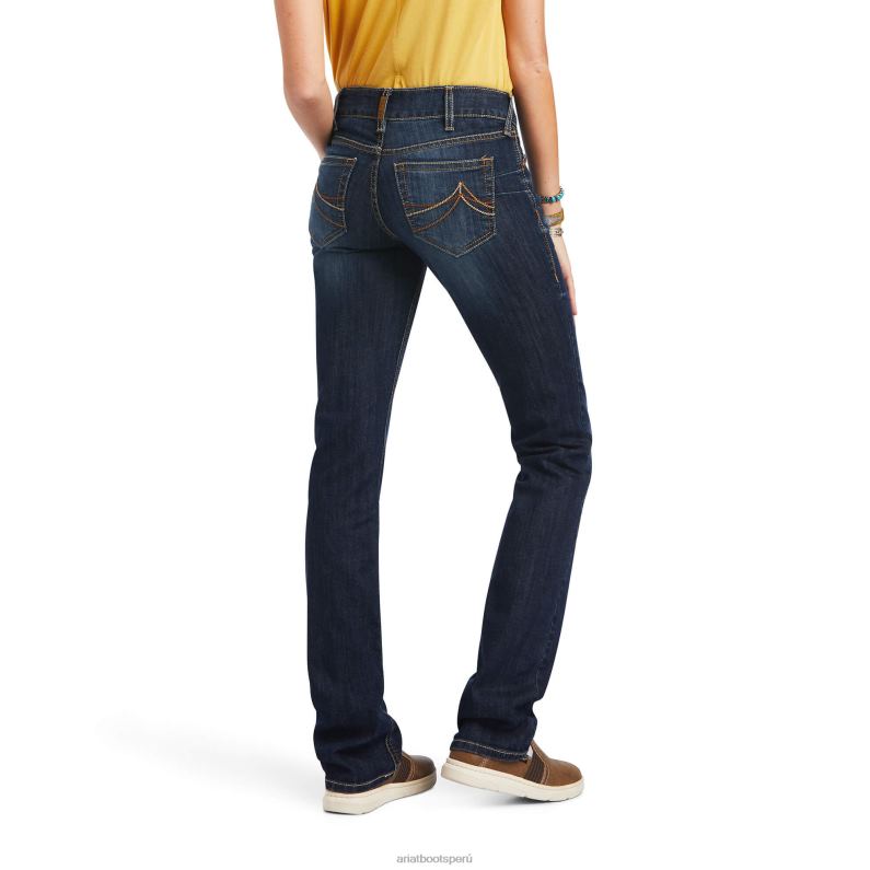 Ariat fondos mujer real. jeans rectos octavia de talle medio P0RPZ2591 burbank