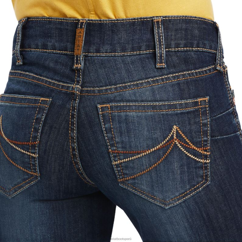 Ariat fondos mujer real. jeans rectos octavia de talle medio P0RPZ2591 burbank