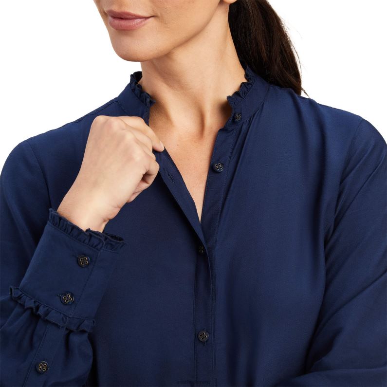 Ariat tapas mujer blusa clarín P0RPZ3025 Armada