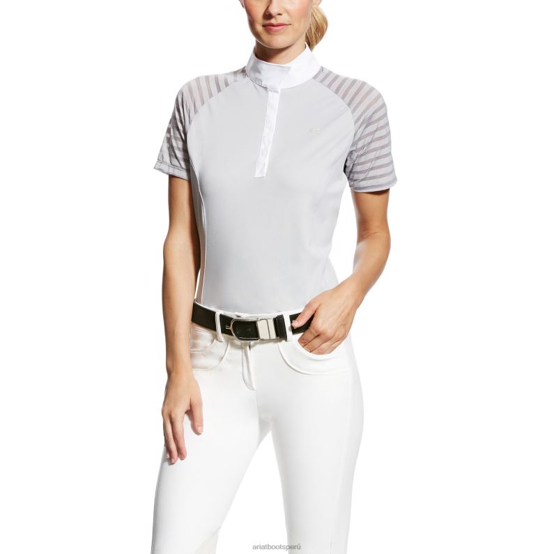 Ariat tapas mujer camisa aptos vent show P0RPZ3693 gris