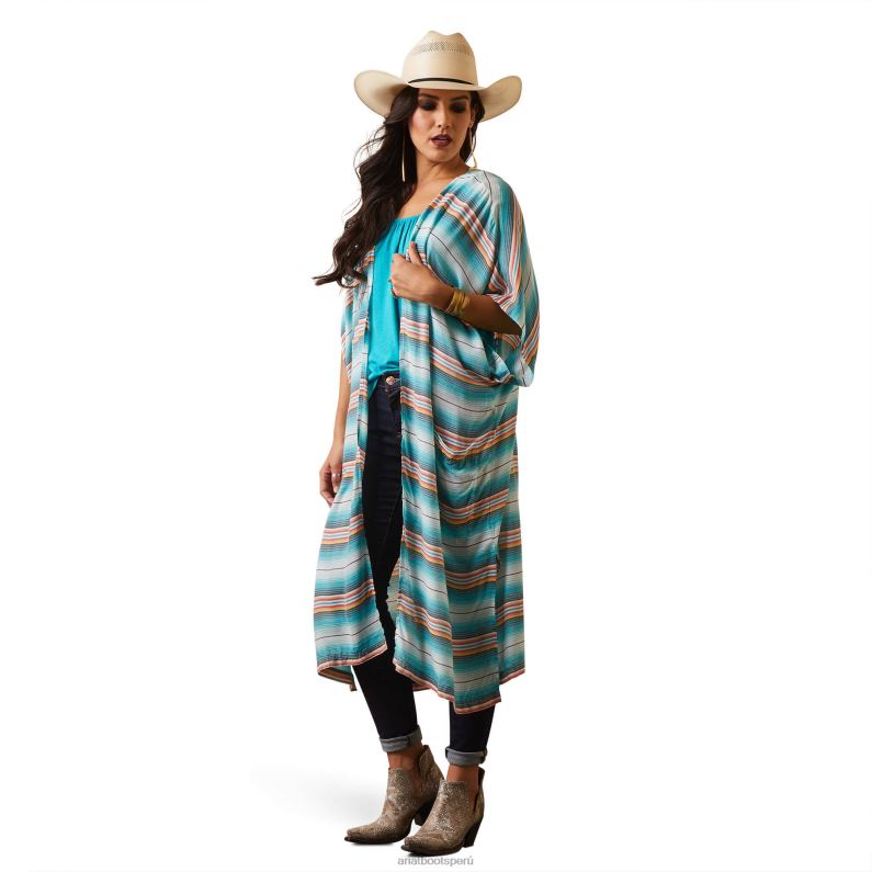 Ariat tapas mujer kimono josie P0RPZ3240 impresión múltiple