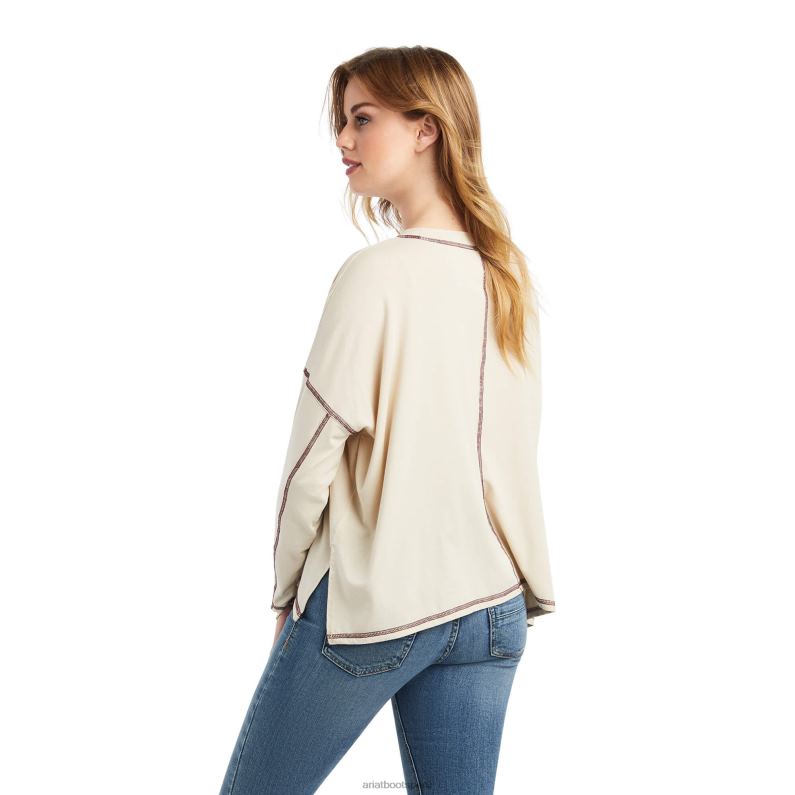 Ariat tapas mujer sin parar P0RPZ3176 roble francés