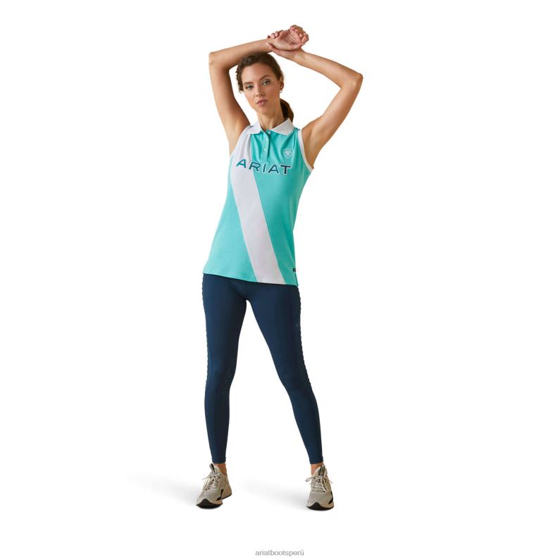Ariat tapas mujer taryn polo P0RPZ3293 piscina azul