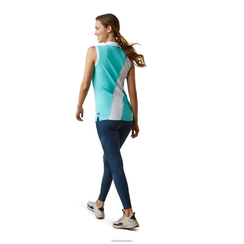 Ariat tapas mujer taryn polo P0RPZ3293 piscina azul
